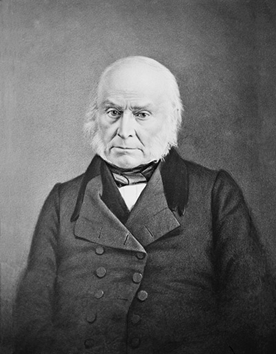 Photo portrait of John Quincy Adams