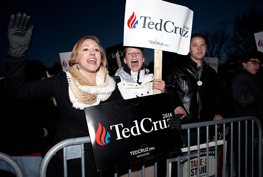 Ted Cruz supporters