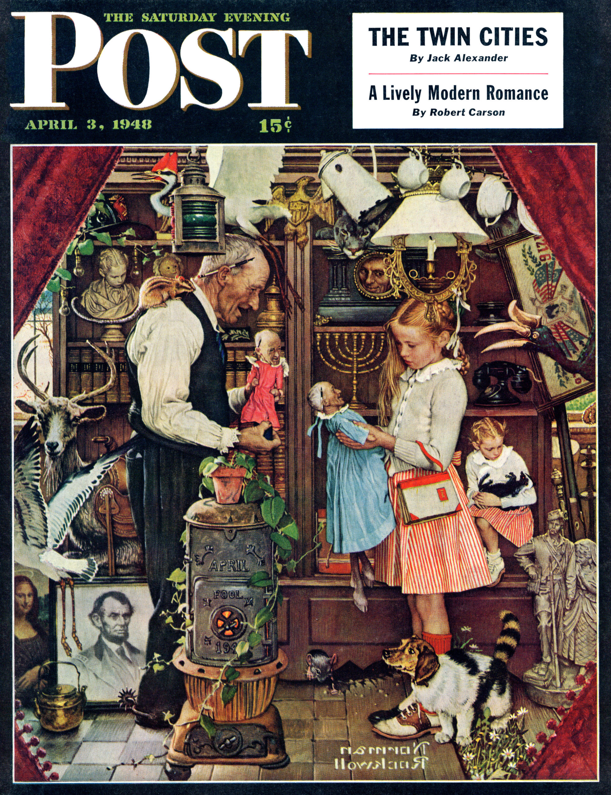 Norman Rockwell S April Fools Covers The Saturday Evening Post