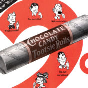 Vintage Tootsie Roll ad