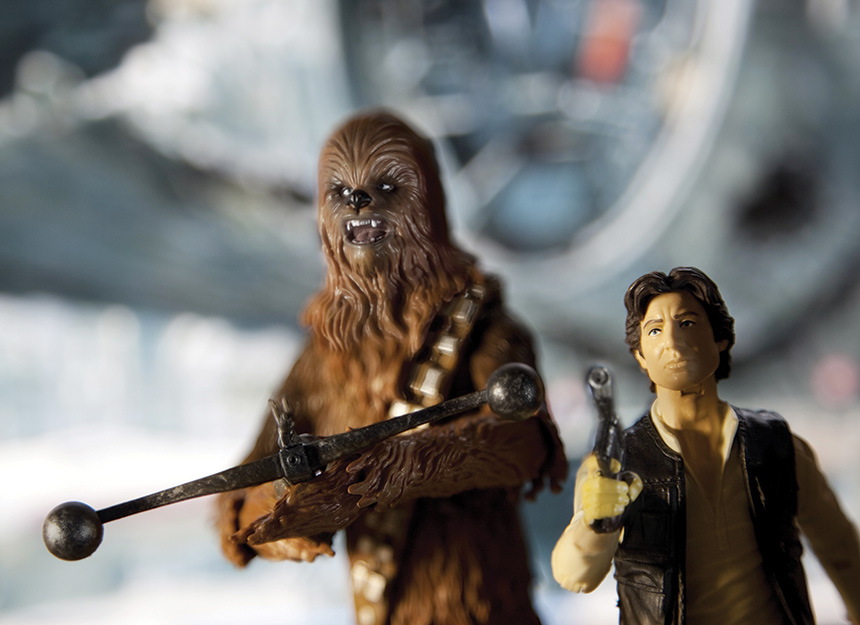 Well-preserved Star Wars action figures