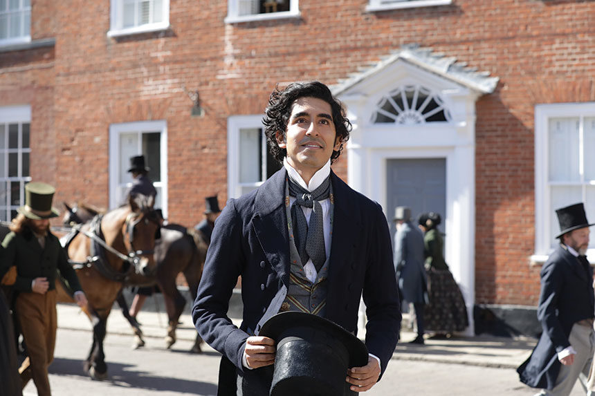 Dev Patel in a scene from "The Personal History of David Copperfield"