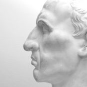 Marble bust of Julius Caesar