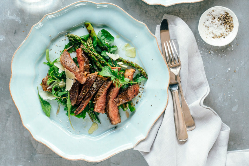 Steak salad