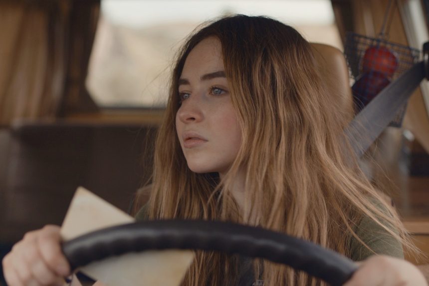 Sabrina Carpenter in a scene from The Short History of the Long Road