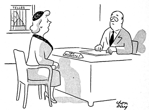 Woman speaks to a financial consultant