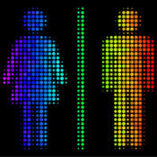 Image of the female and male gender symbols