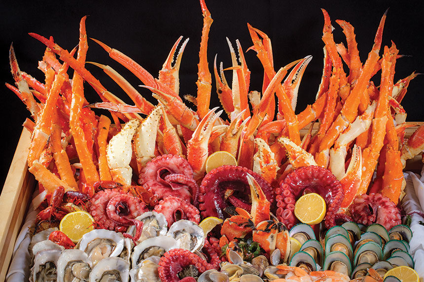 Shrimp buffet