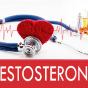 An image of various medical equipment with the word TESTOSTERONE underneath.