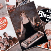 Ad for Adams Chewing Gum from the early 20th century