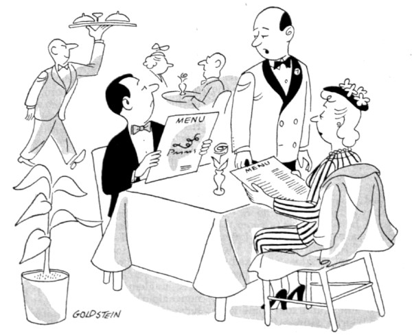 Cartoons: Oh, Waiter! | The Saturday Evening Post