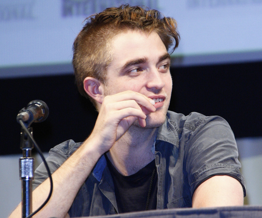 Robert Pattinson during the "The Twilight Saga: Breaking Dawn Part 1" panel at San Diego Comic Con 2011