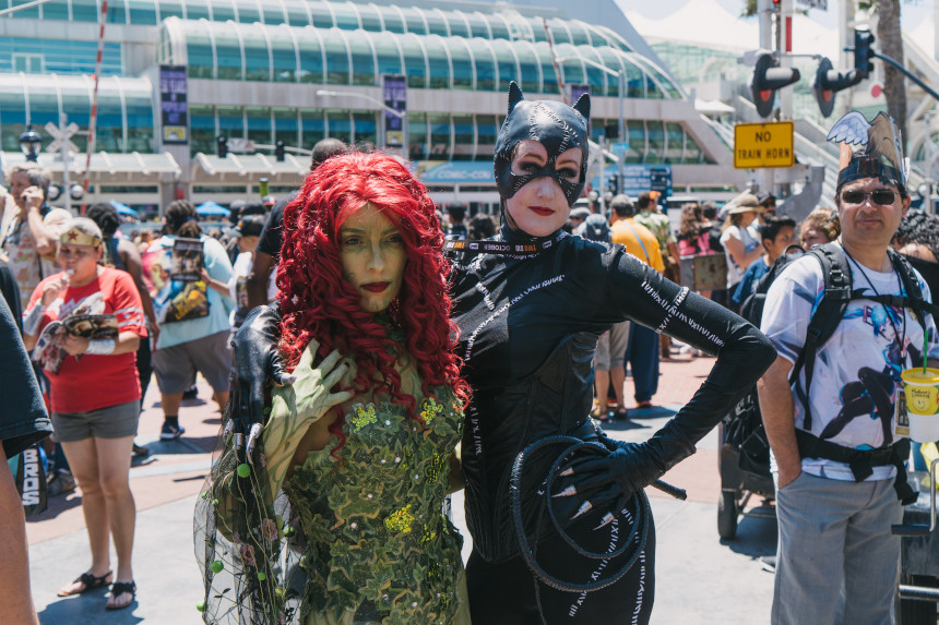 Cosplayers at San Diego Comic Con