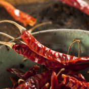 Dried chili peppers