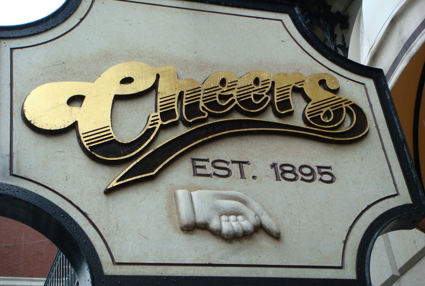 Cheers sign