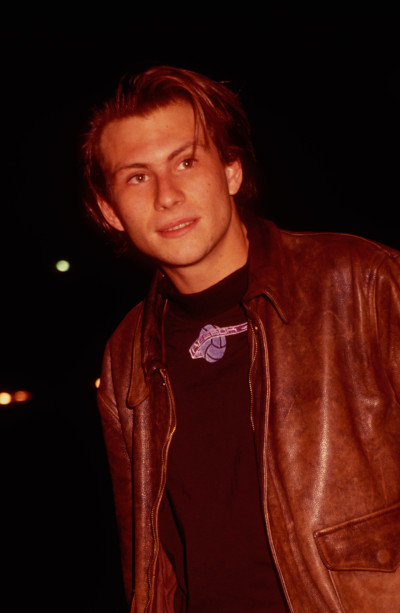 A young Christian Slater