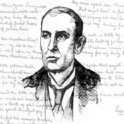 Illustration of Eugene Field.