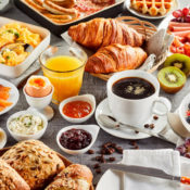 Breakfast food and drink