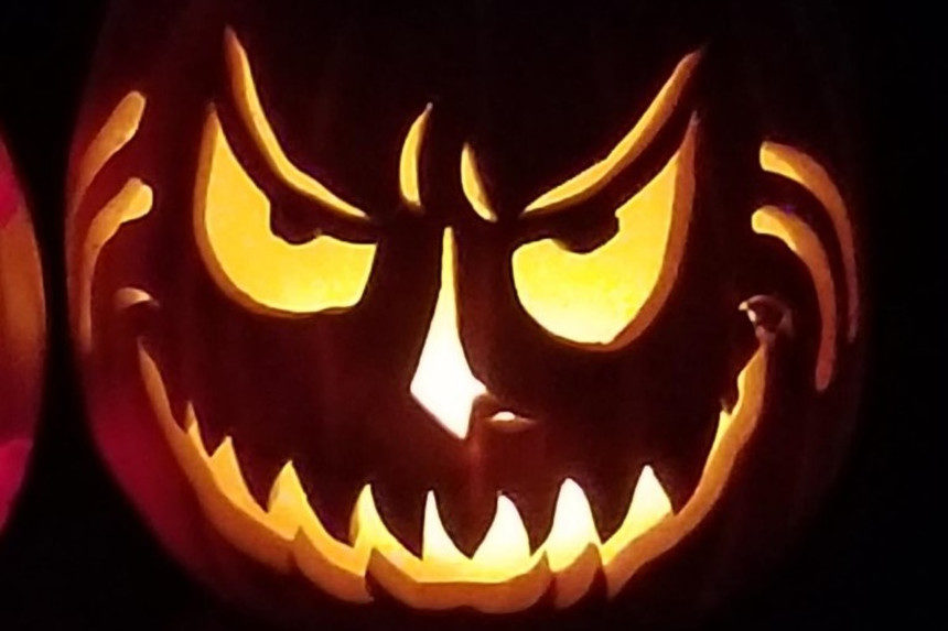 Carved Jack O'Lantern