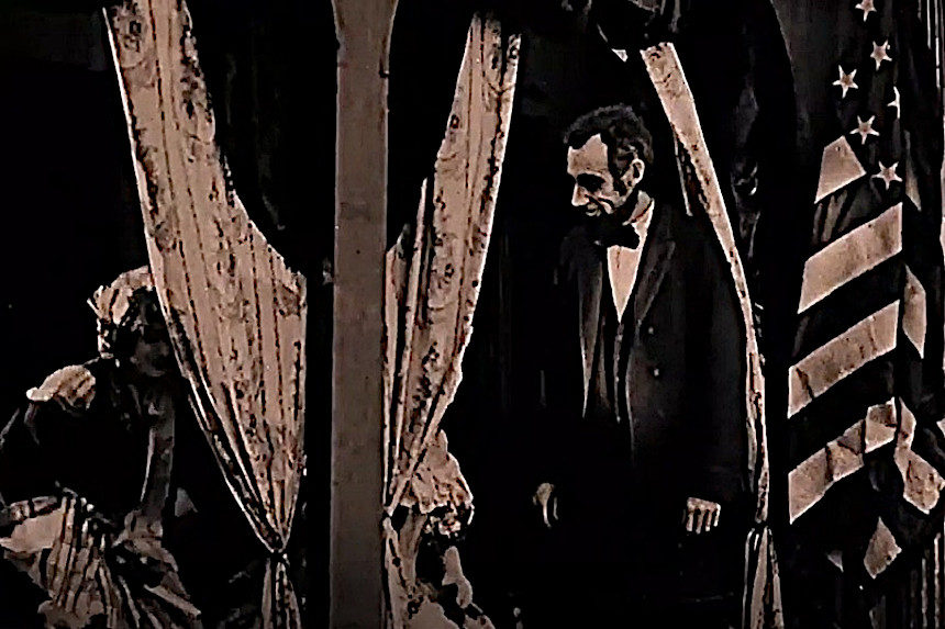 Joseph Henabery as Abraham Lincoln in the film Birth of a Nation