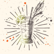 Illustration of a Bloody Mary