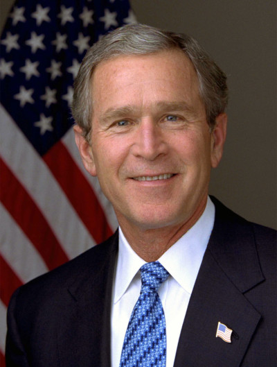 Portrait of U.S. President George W. Bush