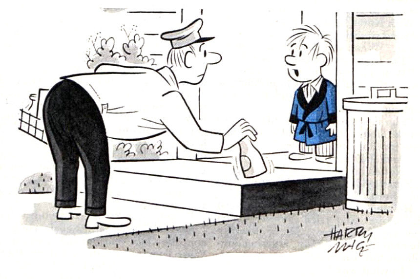 Cartoons: The Milkman | The Saturday Evening Post