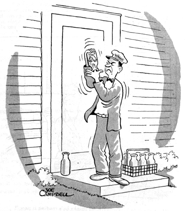Cartoons: The Milkman | The Saturday Evening Post Cartoons: The Milkman | The Saturday Evening Post