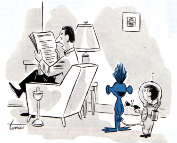 Cartoons: Alien Nation | The Saturday Evening Post Cartoons: Alien Nation | The Saturday Evening Post