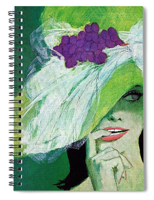 Notebook with Post art on the cover