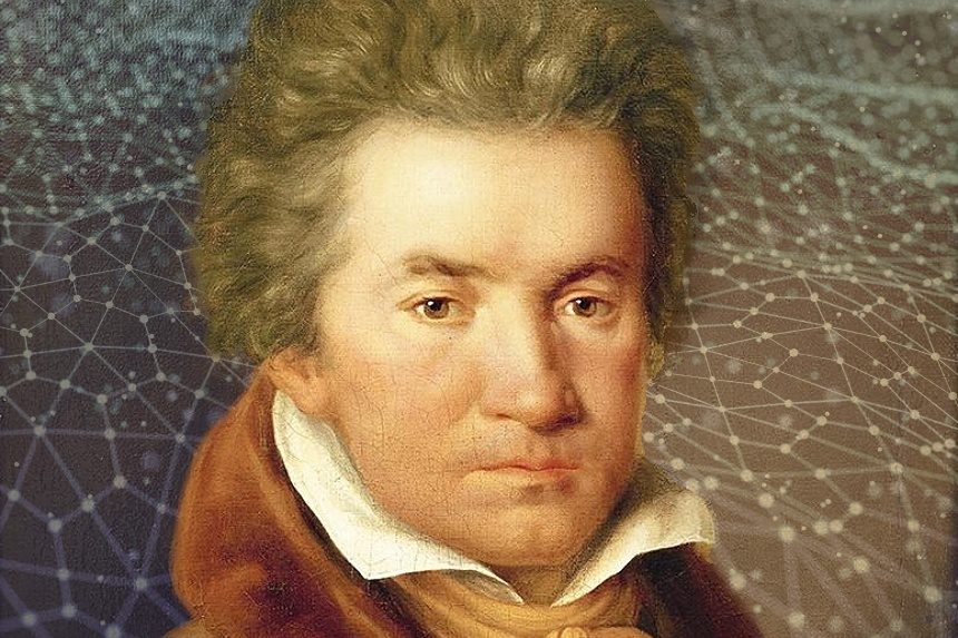 A young Ludwig von Beethoven