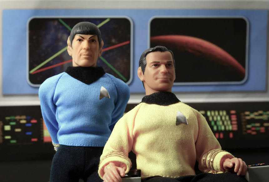 Star Trek's Captain Kirk and Mr. Spock by Mego
