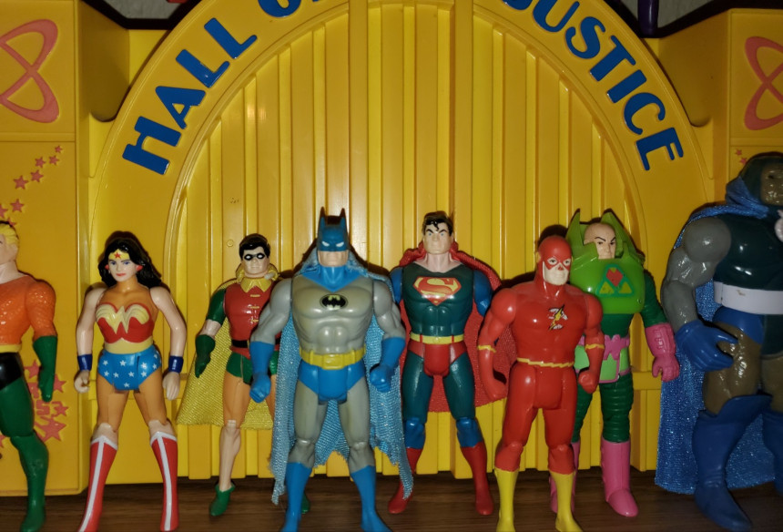 Classic Super Friends action figures