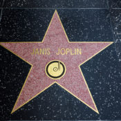Janis Joplin's star on the Hollywood Walk of Fame