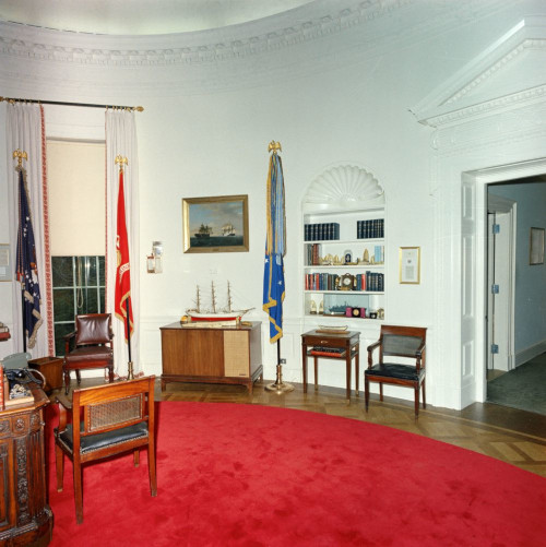 John F. Kennedy's Oval Office decor