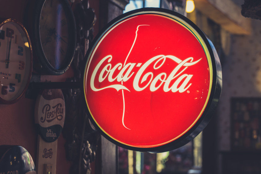 Vintage Coca-Cola sign