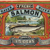 A J.S. Deas Cannery label