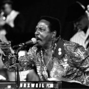 Ike Turner performing live on stage