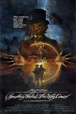 The theatrical poster for the film Something Wicked This Way Comes