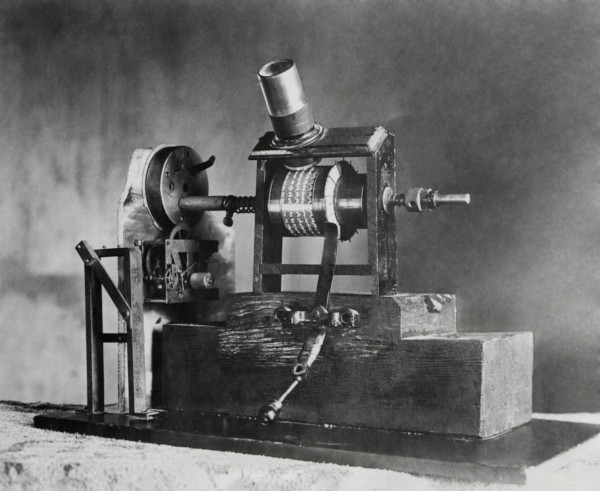 Thomas Edison's kinetoscope