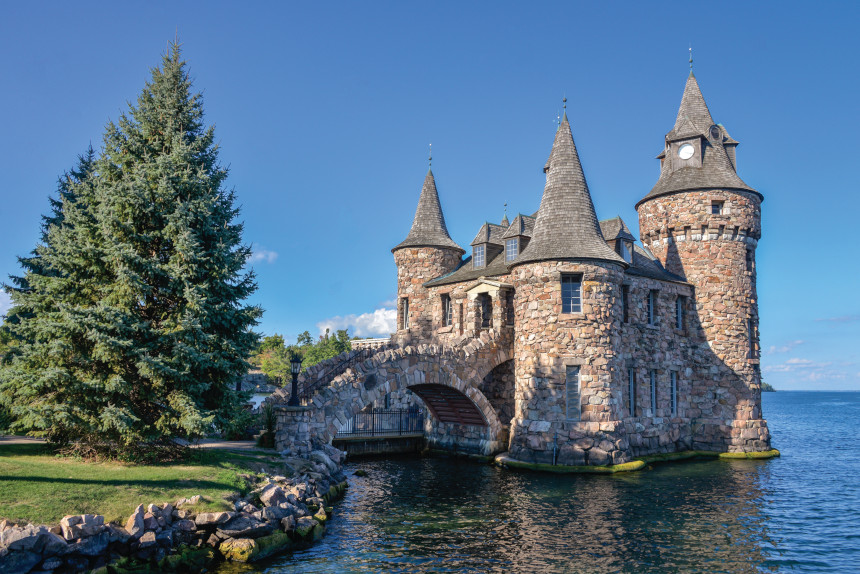 Photo of New York's Boldt Castle