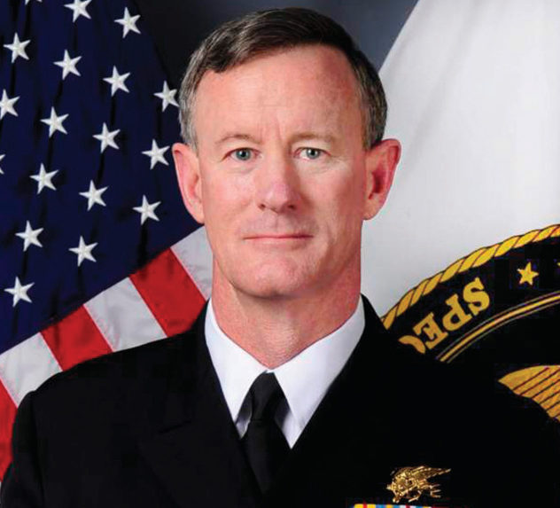 Official photo of Admiral William McRaven