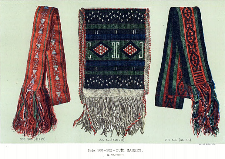 Zuni sashes