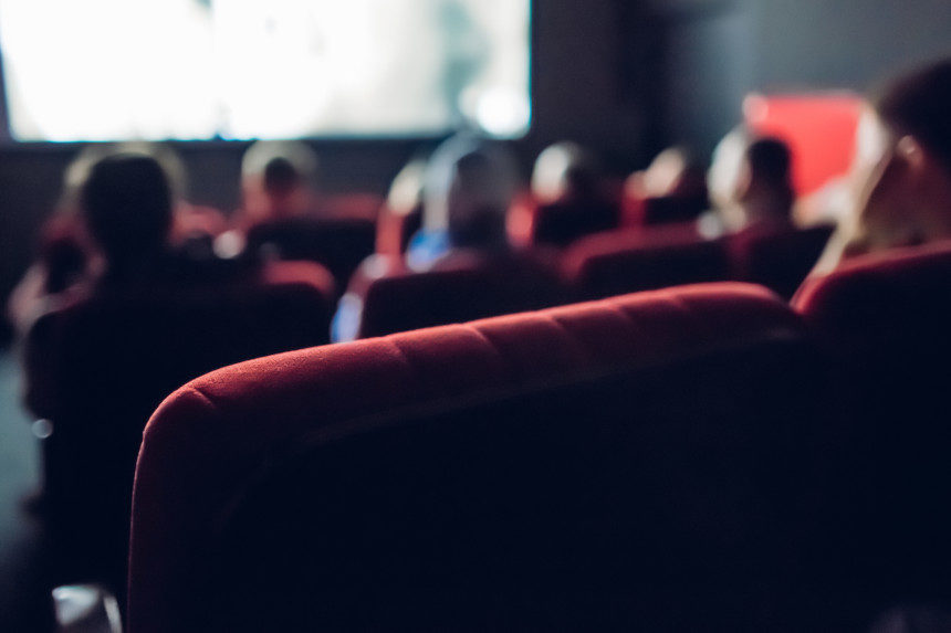 Movie theatre interior