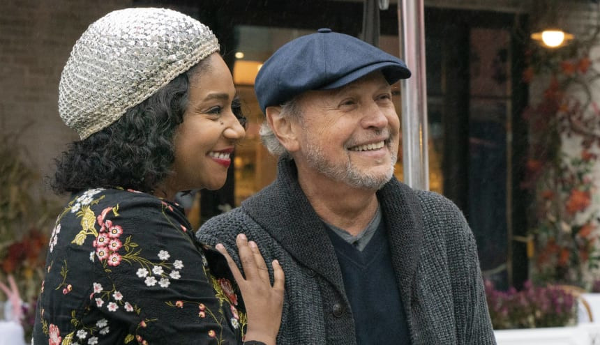 Tiffany Haddish and Billy Crystal in Here Today (Photo courtesy Stage 6 Films)