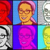 Poster art of Yuri Kochiyama