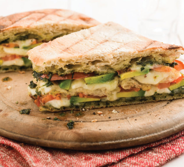 Panini Mozzarella-Pesto