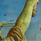 Part of Norman Rockwell's Statue of Liberty cover