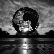Unisphere Globe in Queens, NY