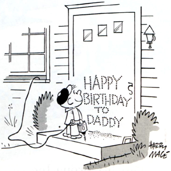 Birthday cartoons